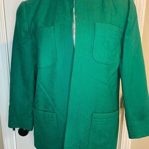 Doncaster Vibrant Teal Jacket with Paisley Detail